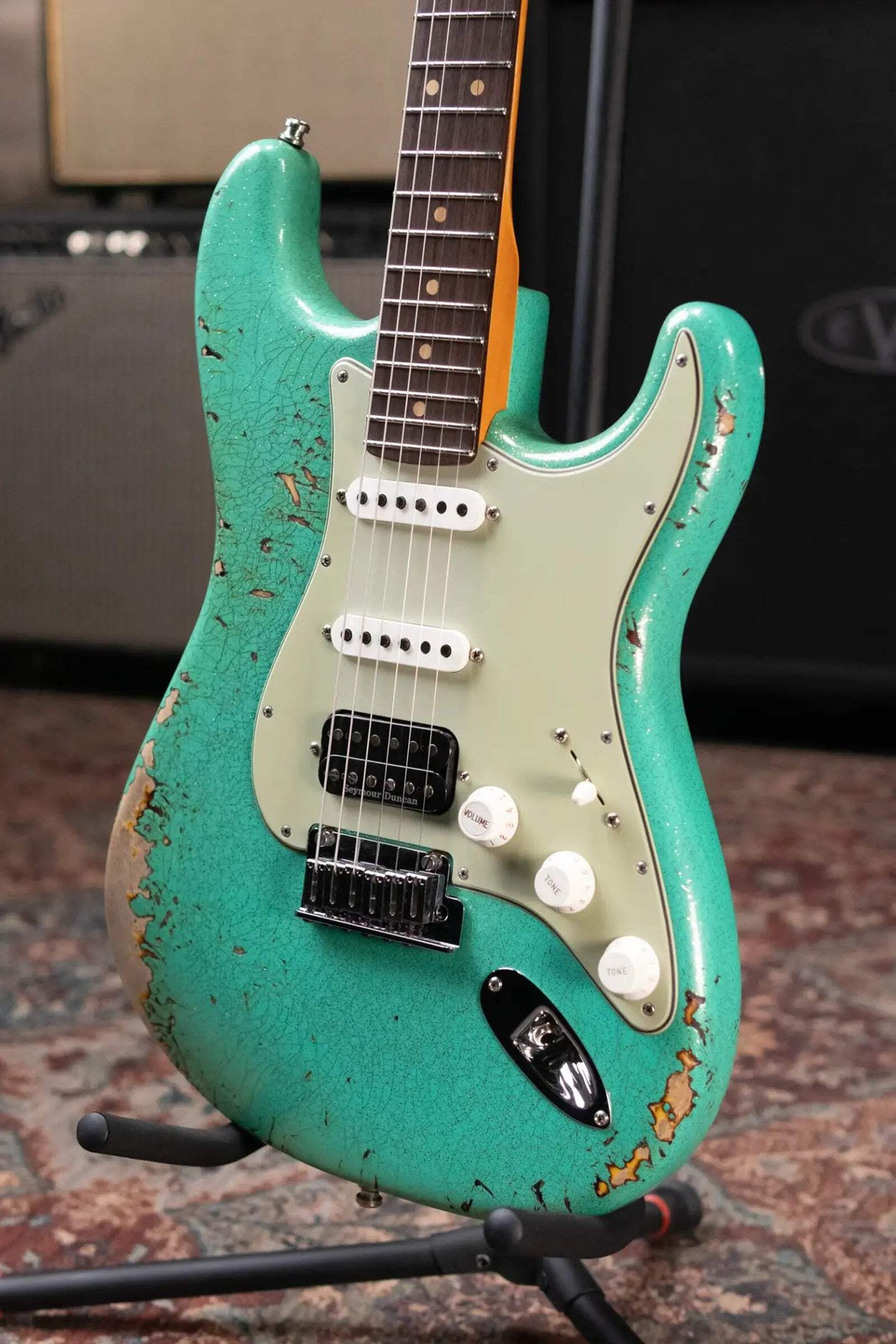Fender Custom Shop LR25-Custom Deluxe HBS-1 Stratocaster Heavy Relic Electric Gu