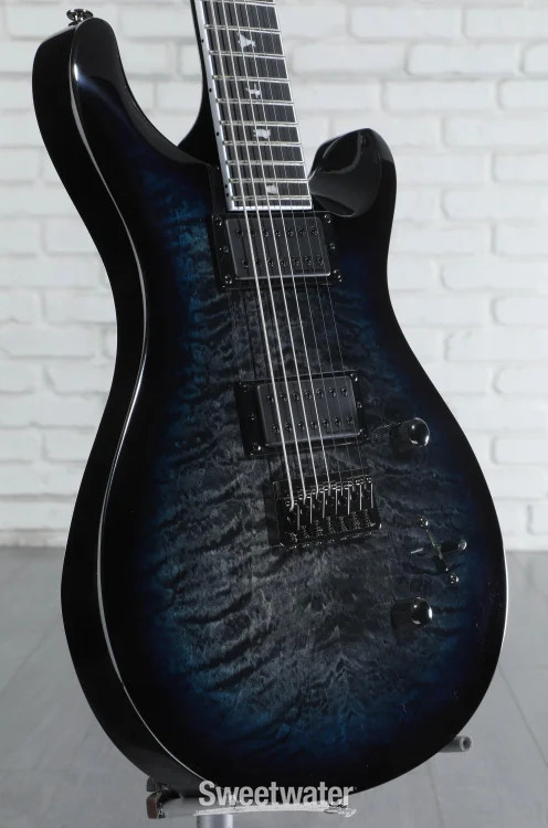 PRS SE Mark Holcomb SVN Signature 7-string Electric Guitar – Holcomb Blue Burst
