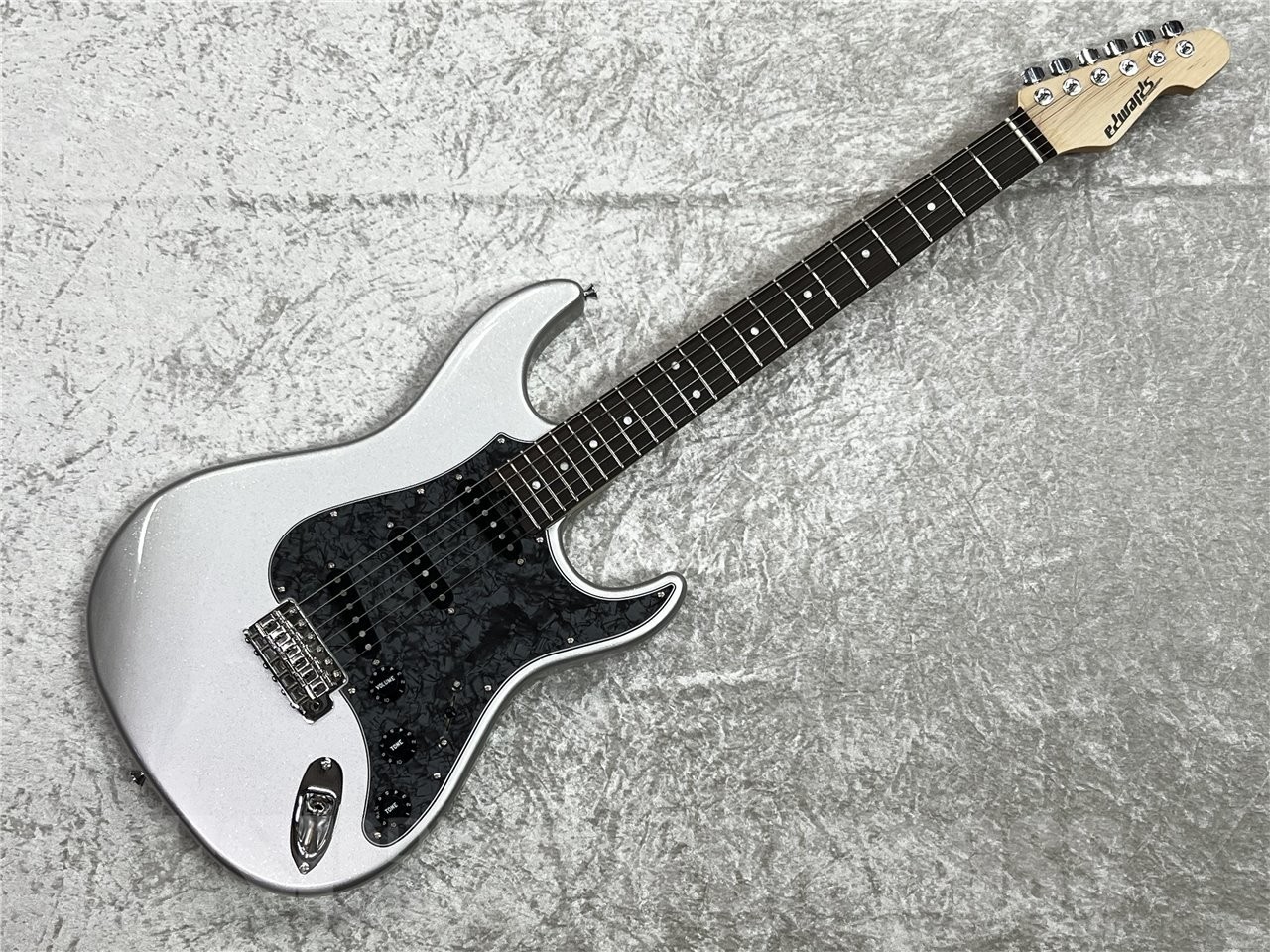 Edwards E-SNAPPER TO Guitar Royal Silver Used 2H Humbucker Signature Model
