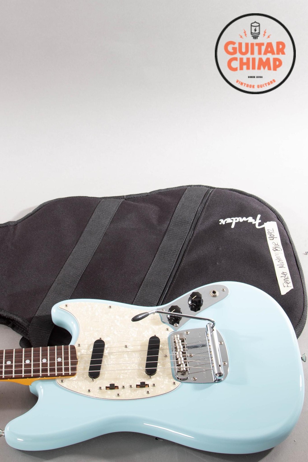 2015 Fender Japan Exclusive Classic ’60s Mustang – Daphne Blue – Rosewood – MIJ