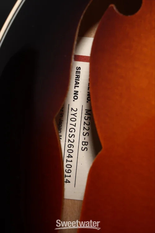 Ibanez M522S Mandolin – Brown Sunburst High Gloss