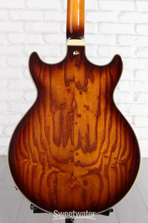 Ibanez Artcore Expressionist AM93QA Electric Guitar – Vintage Violin High Gloss
