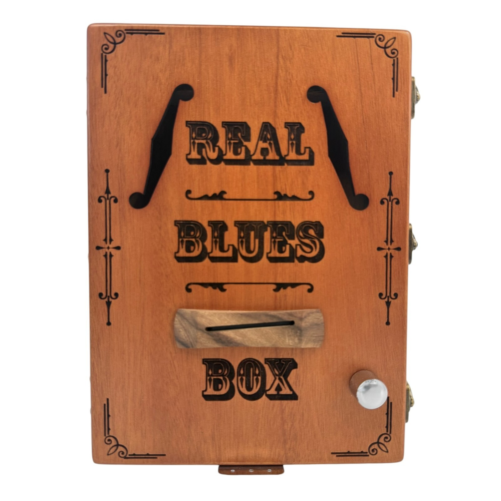 Haze Mahogany Cigar Box Guitar – Natural X1 DIY kits