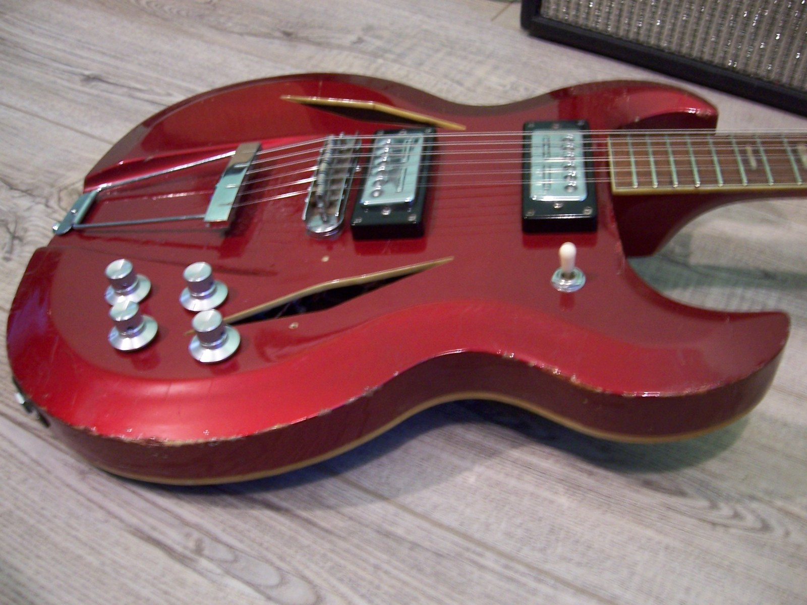 Vintage 1960s Greco SHRIKE /Firstman Baron Guitar Made in Japan