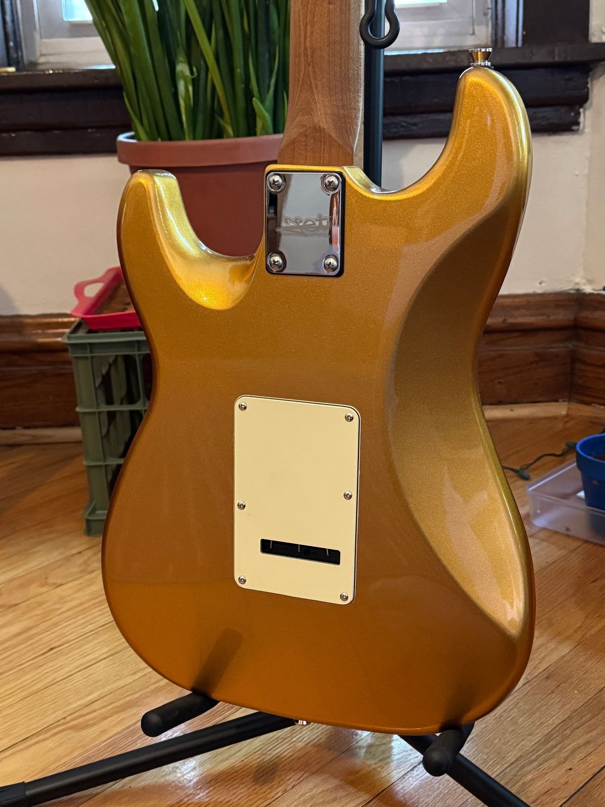 Jet Guitars JS300 S-Type w/Zexcoil Pickups, Accessories, Gator Case