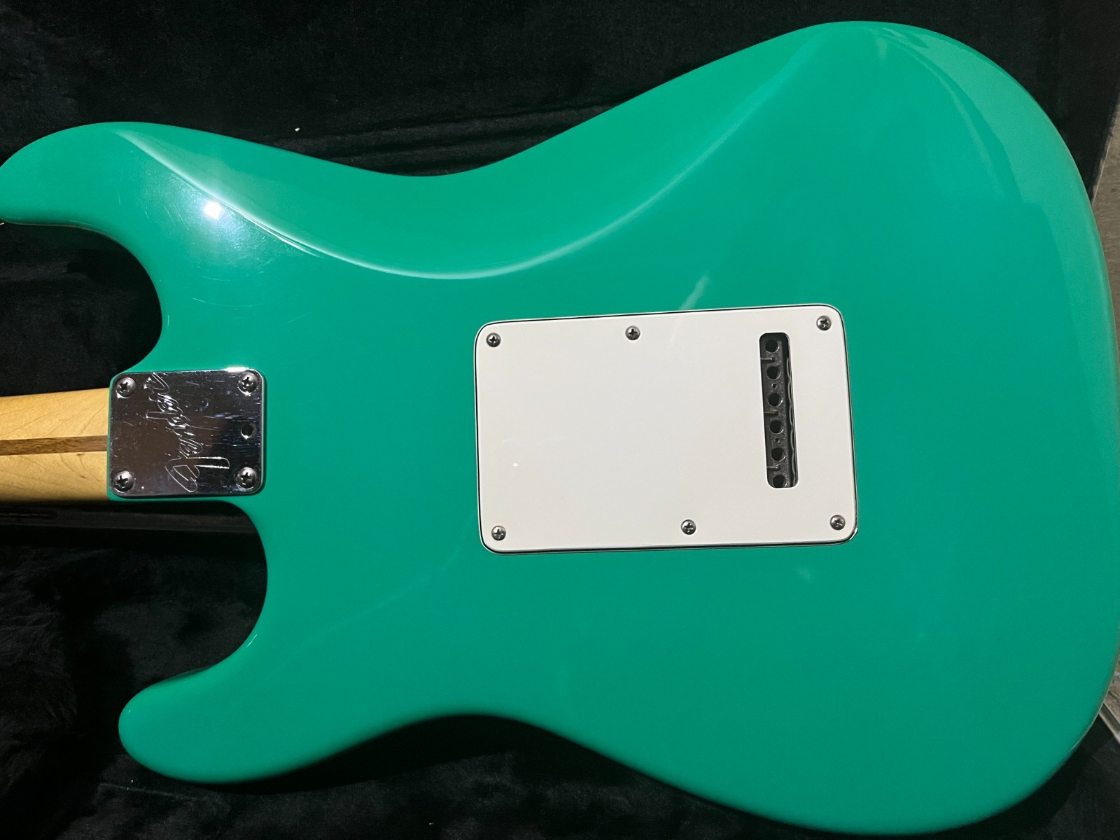 Fender Strat Plus Bahama Green 1988-89 Electric Guitar w/ Rosewood Fretboard