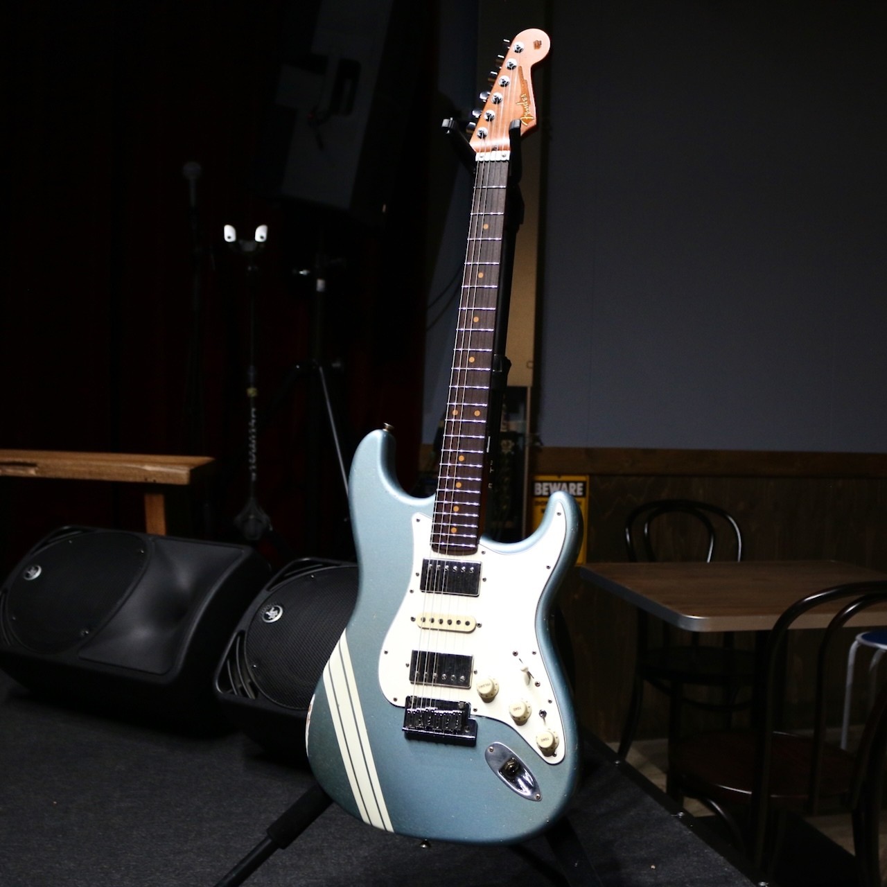 Fender Custom Shop 1963 Stratocaster Relic HSH Blue Ice Metallic Masterbuilder