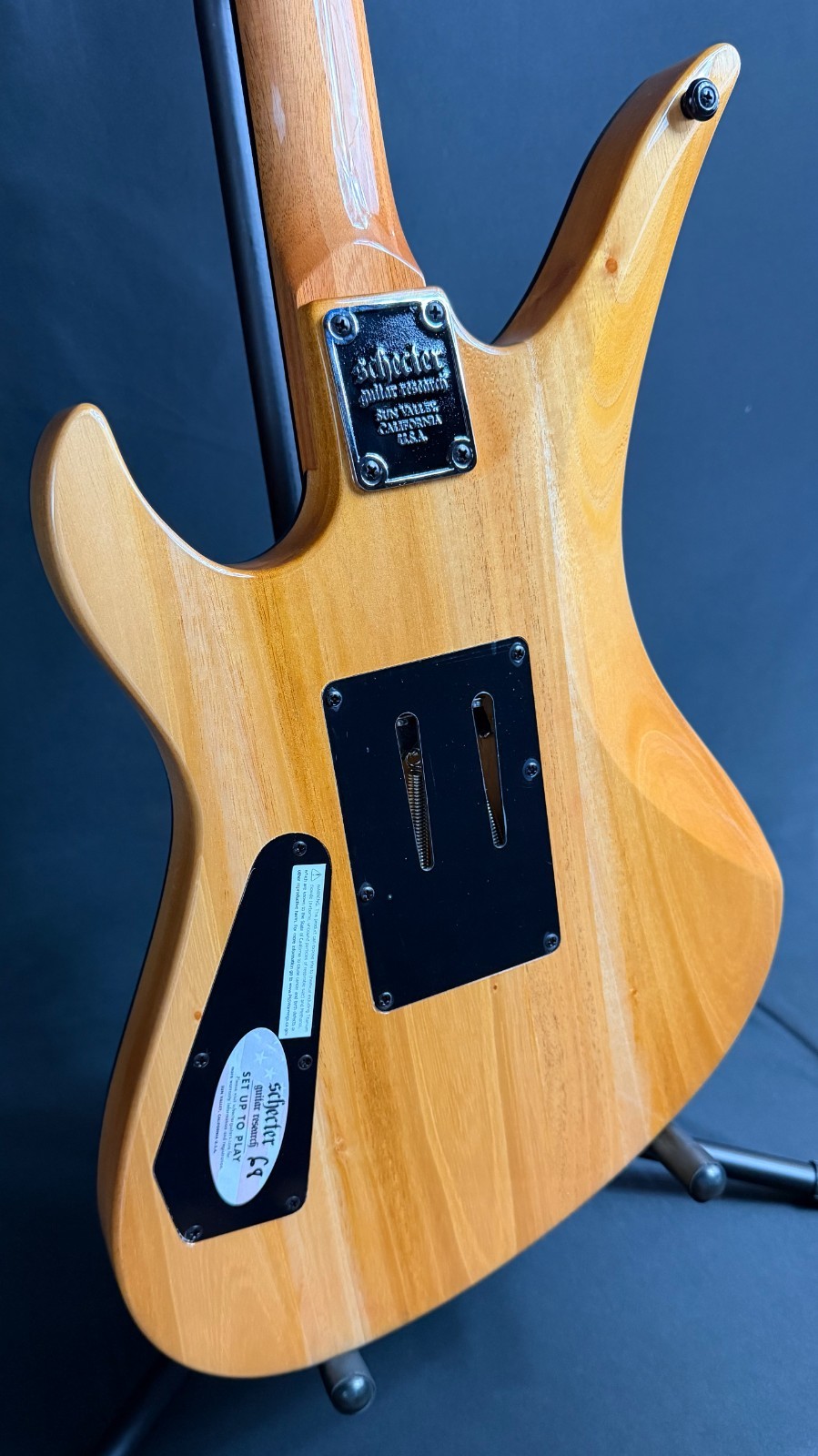 Schecter Synyster Standard Plus Electric Guitar Gloss Natural Finish