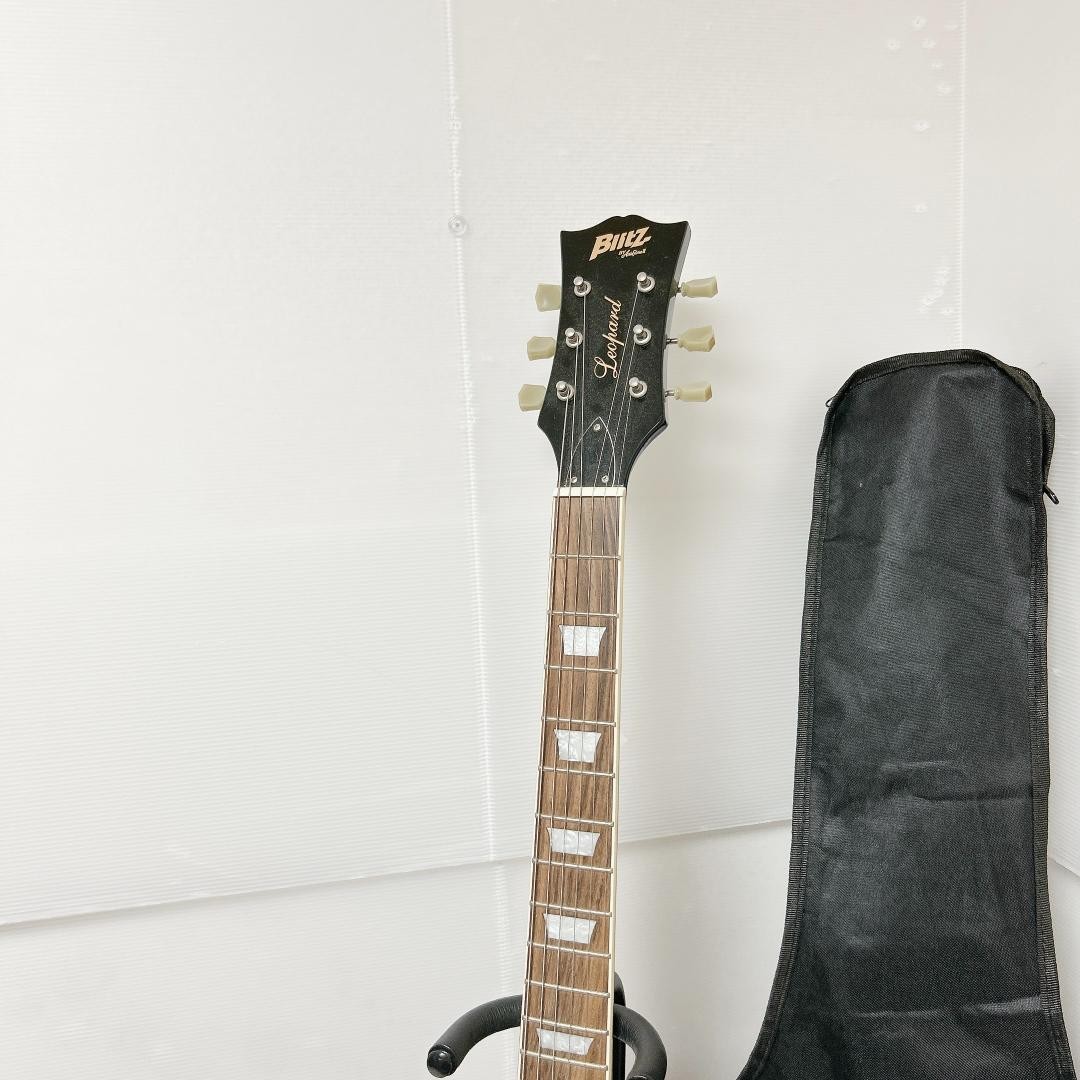 Aria Pro II Leopard Blue Electric Guitar Excellent Condition