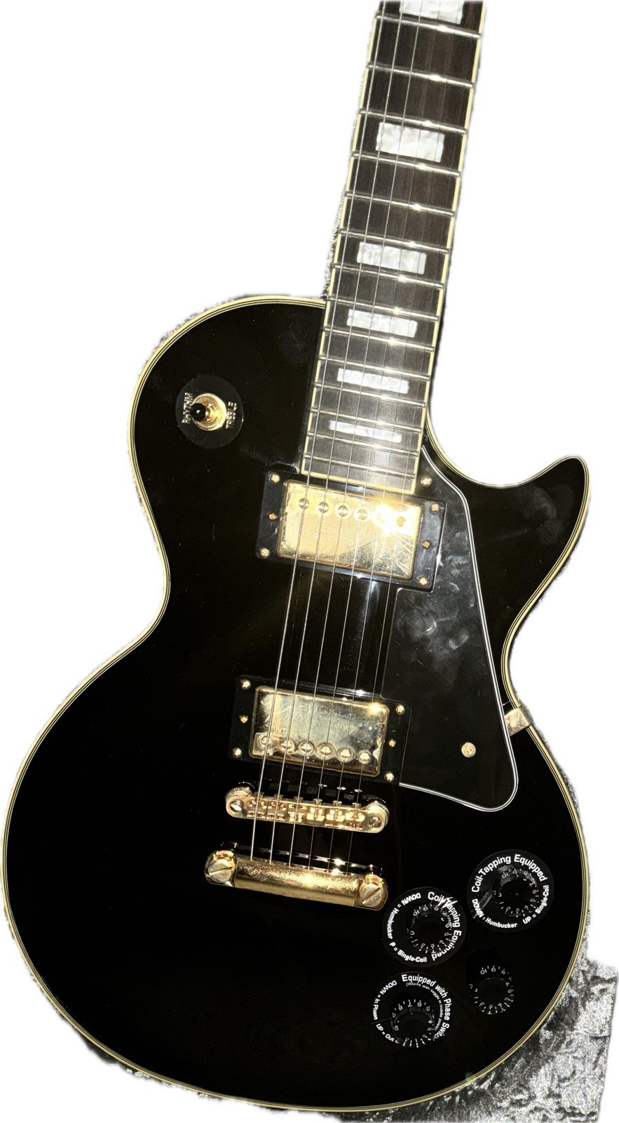 Epiphone Les Paul Custom PRO Electric Guitar & SKB 3i Series Molded Guitar Case