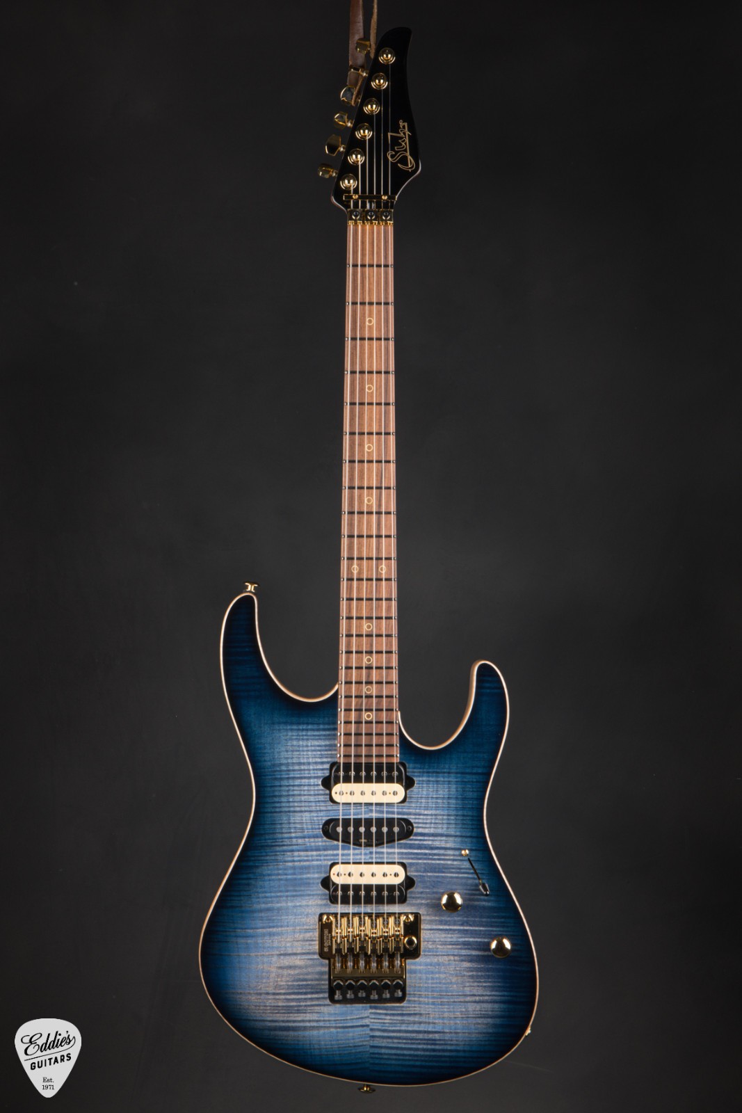 Suhr Modern – Faded Trans Whale Blue