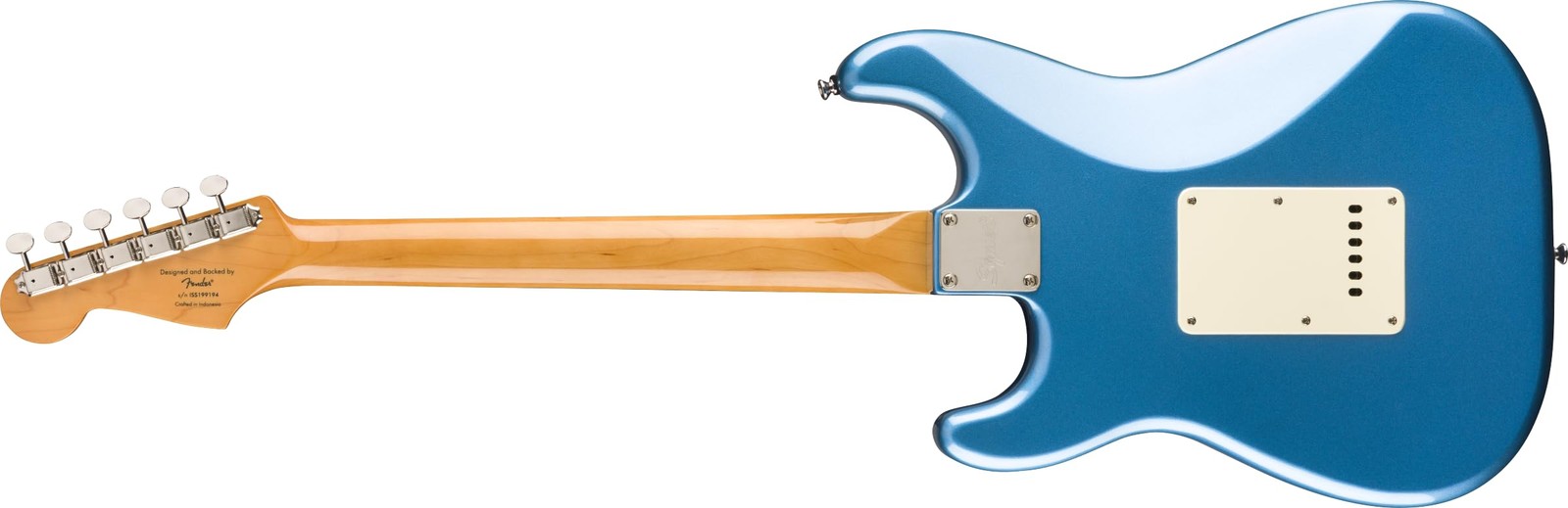 Squier by Fender Classic Vibe 60s Stratocaster® Electric Guitar, Lake Placid Blu