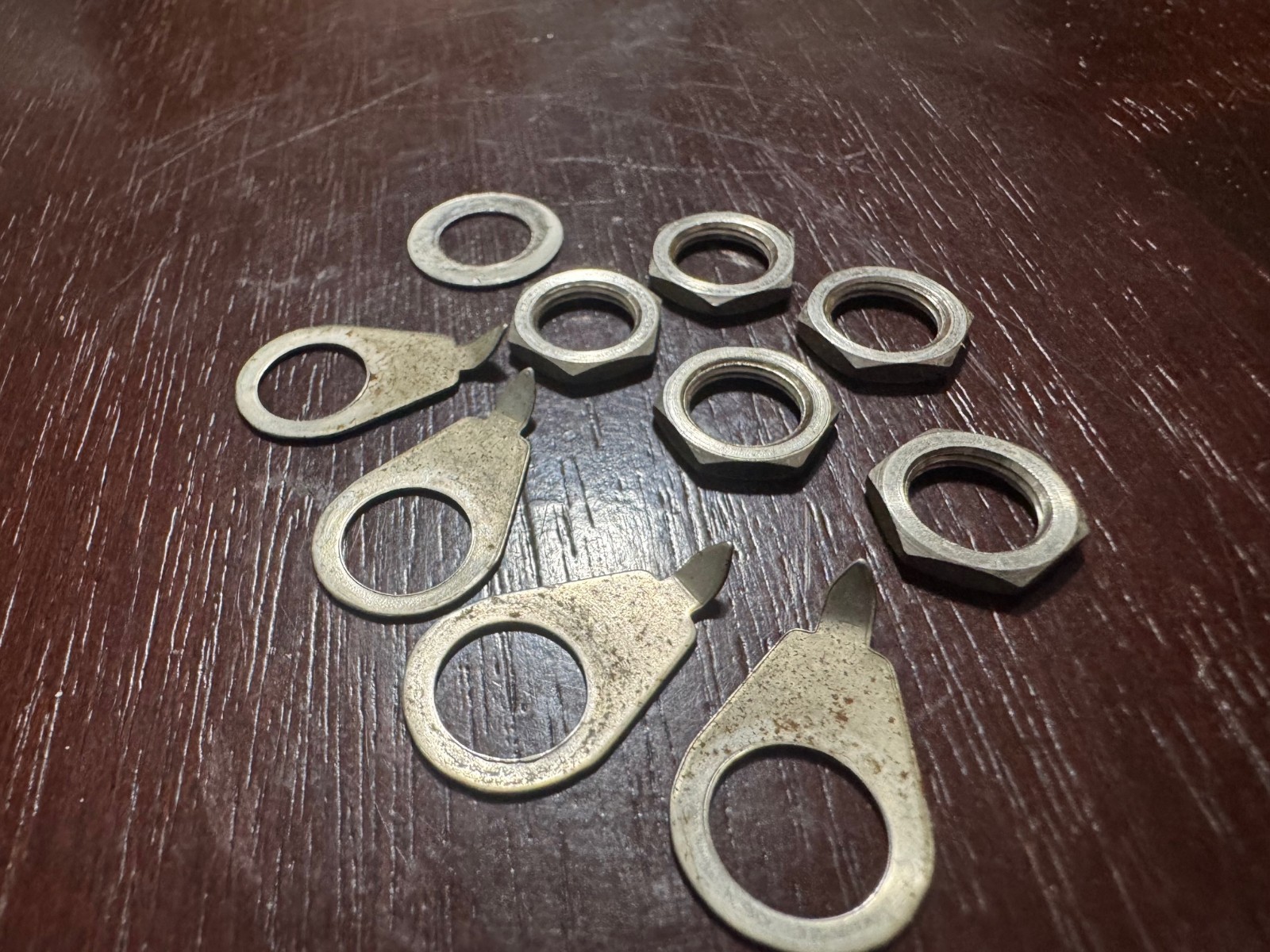 Gibson Vintage 1970’s Volume Tone Jack Pointers Washer Nuts Les Paul ES SG 1960s