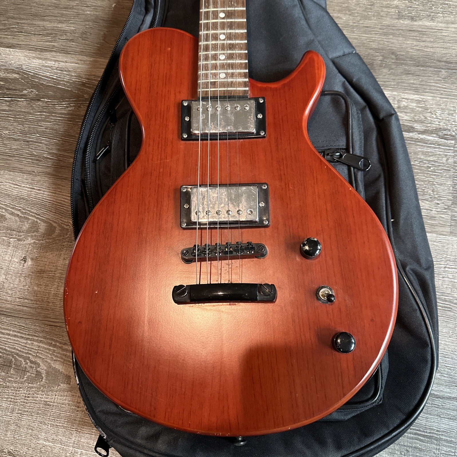 Used Dean EVO XM Mahogany Solid Body Electric Guitar With Henry Heller Case