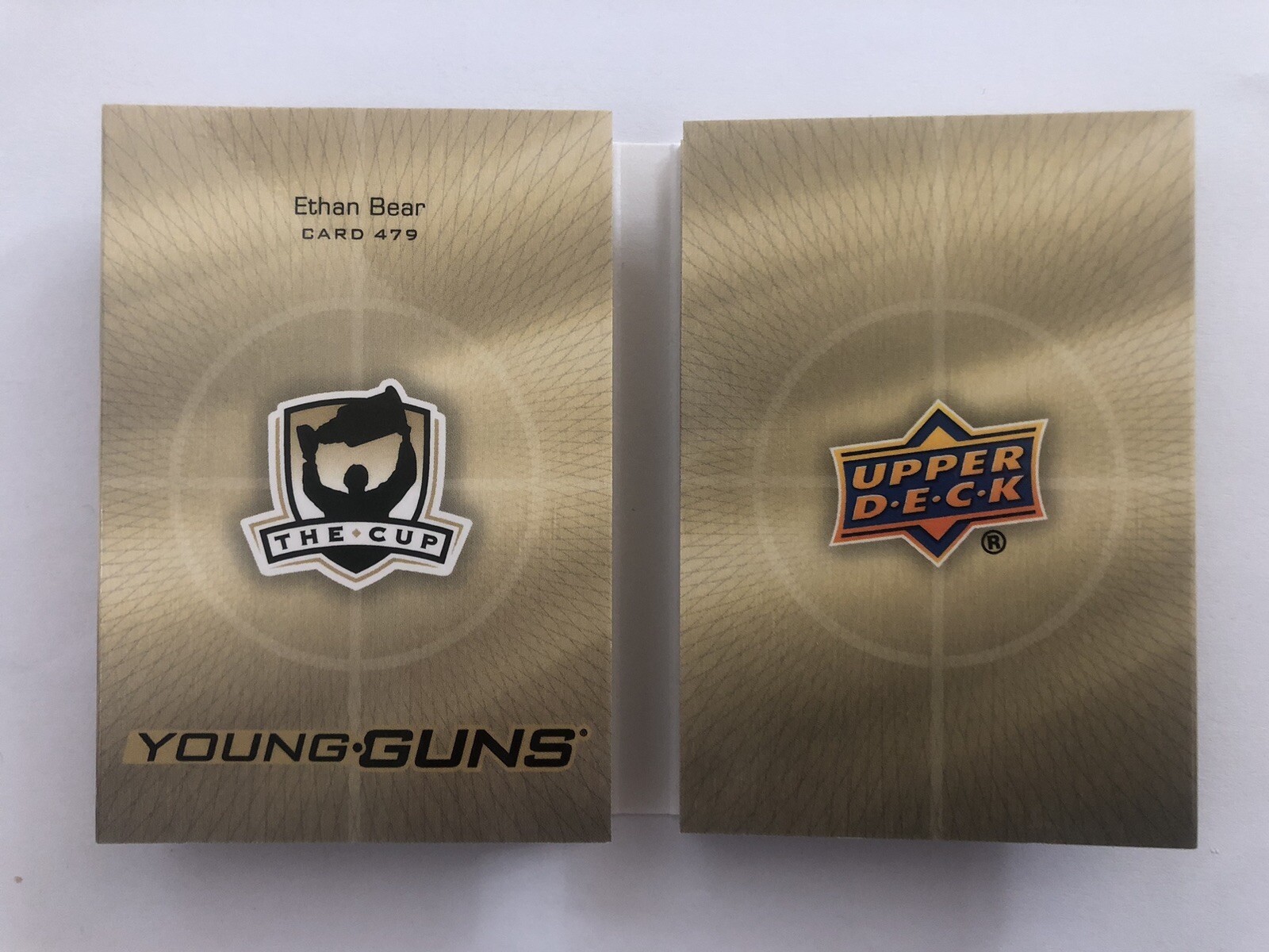 18-19 The Cup – Ethan Bear Young Guns Printing Plate Booklet Auto 1/1
