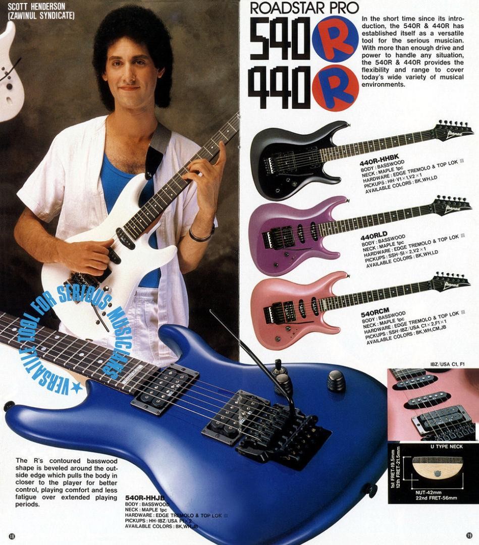 Ibanez 540R-HH Jewel Blue IBZ USA