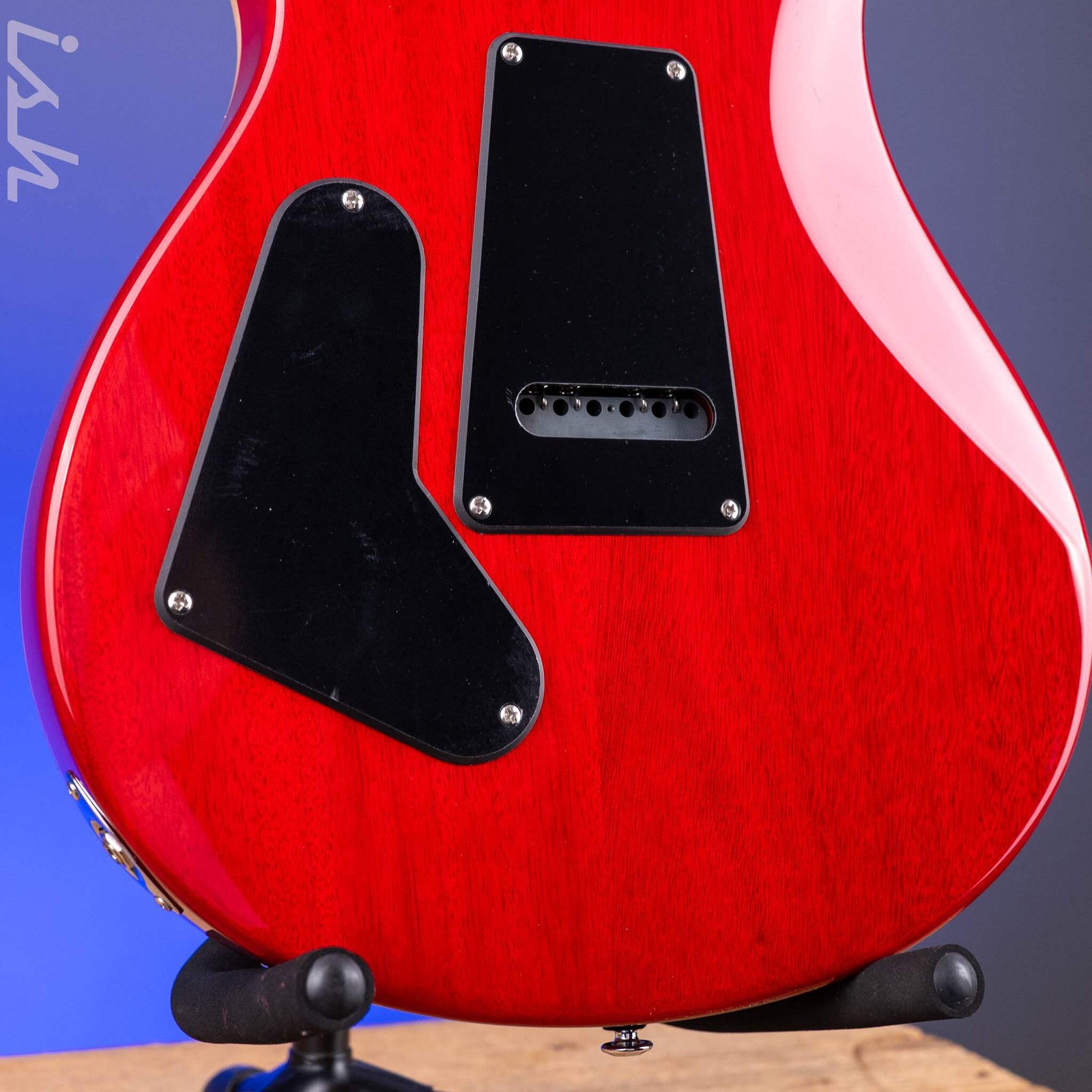 PRS SE Custom 24 Charcoal Cherry Burst