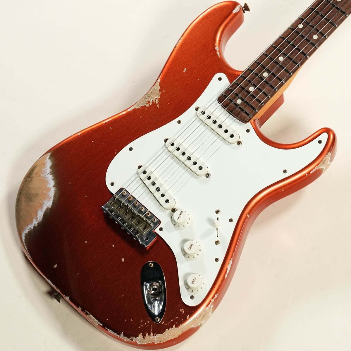 Fender Custom Shop 1959 Stratocaster Relic Super Faded Aged Candy Apple Red 2021