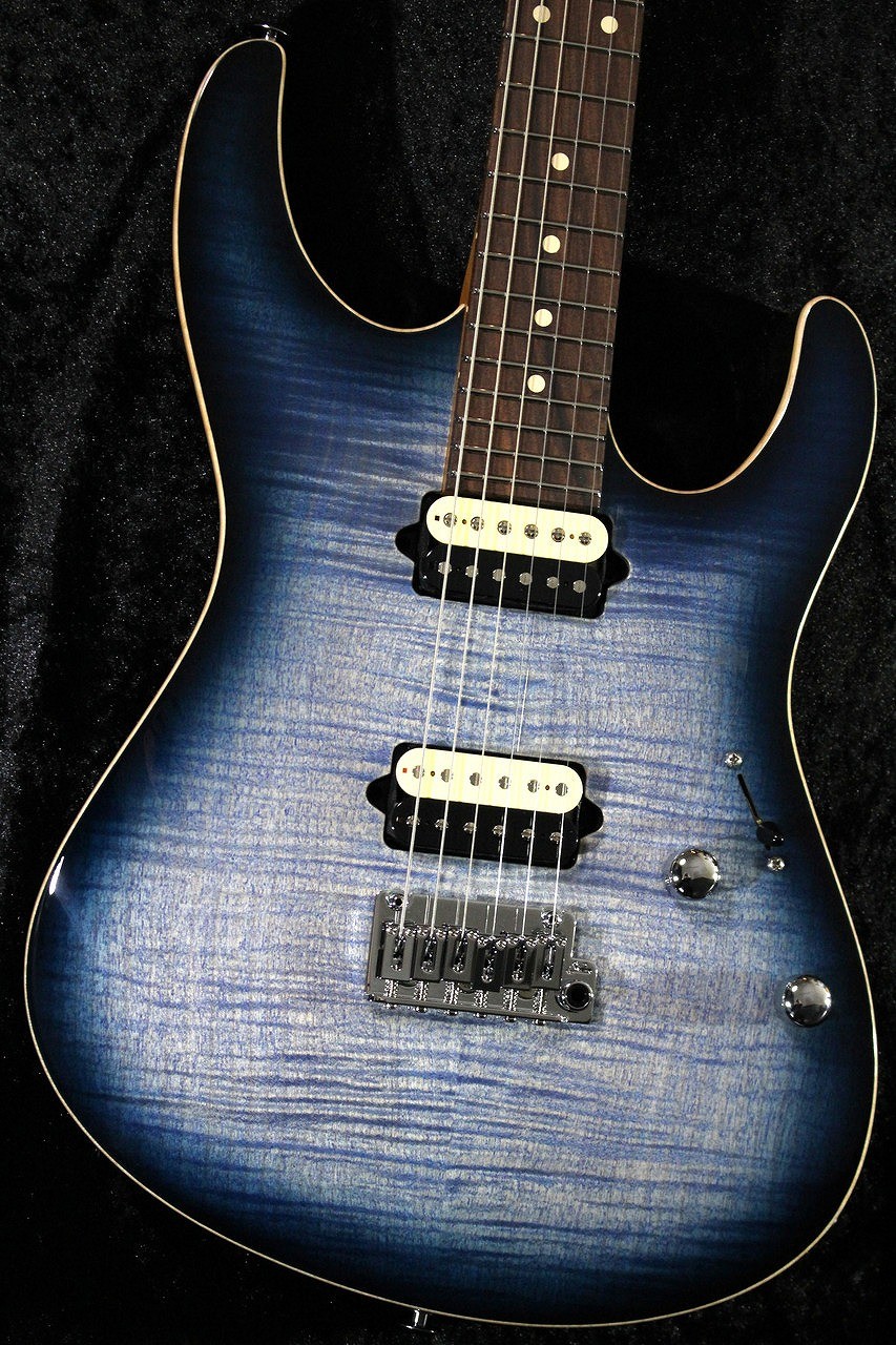 Suhr JE-Line Modern Plus Ash/PF Faded Trans Whale Blue Burst Gloss #86691 3.39kg