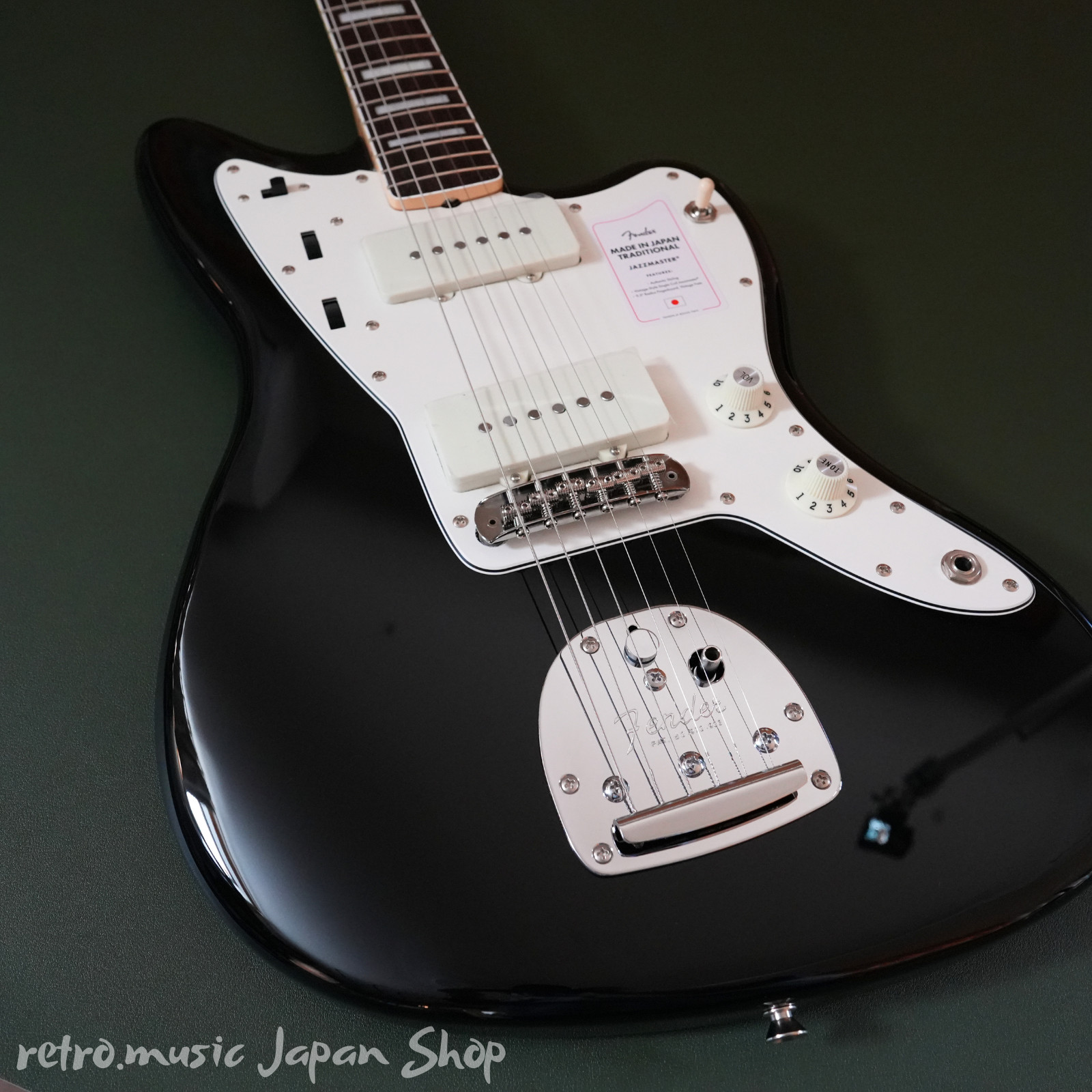 Fender Made in Japan Traditional Late 60s Jazzmaster Rosewood Black