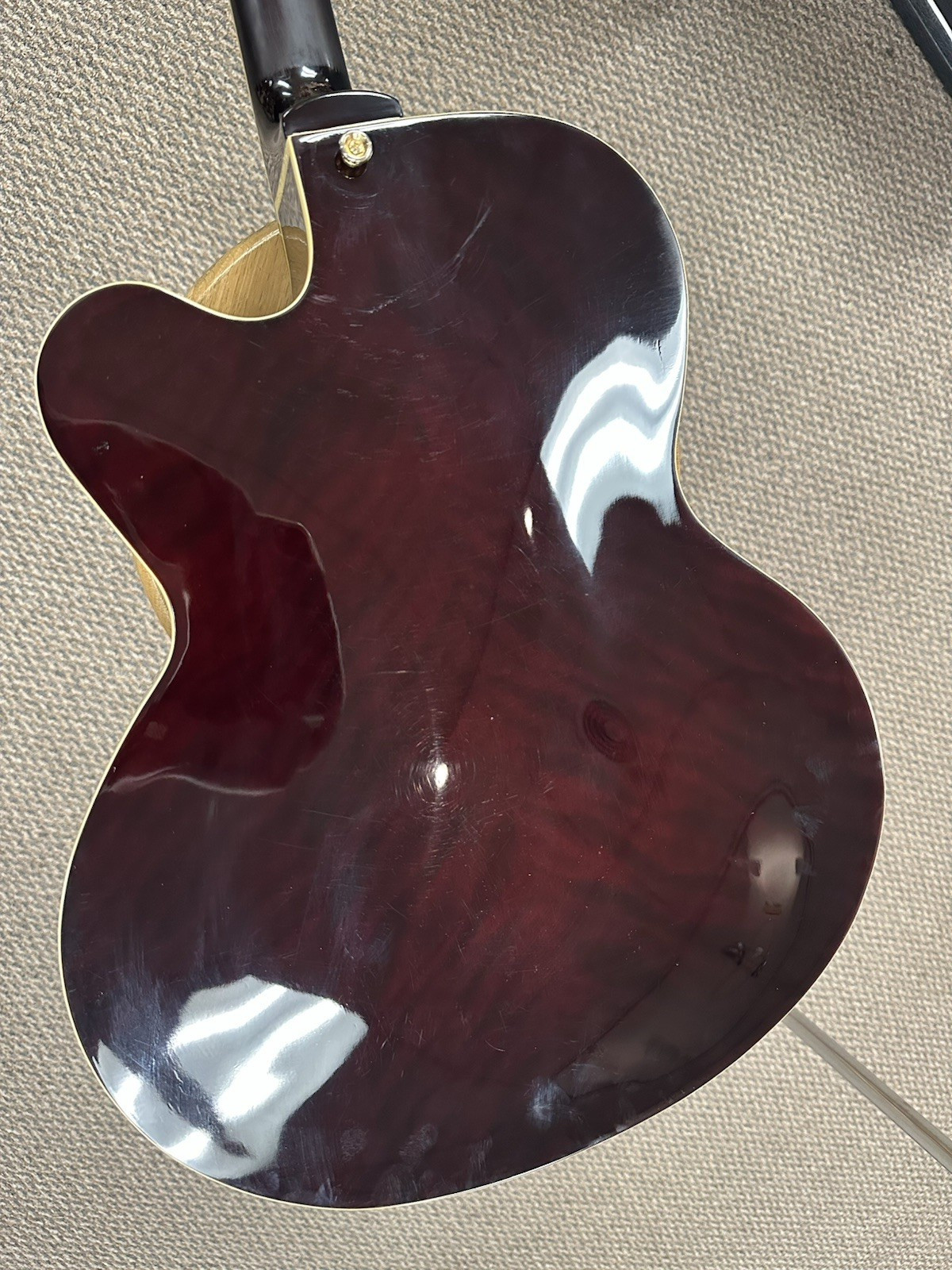 Tanglewood (No Label) Hollow-Body Archtop Electric Guitar Sunburst