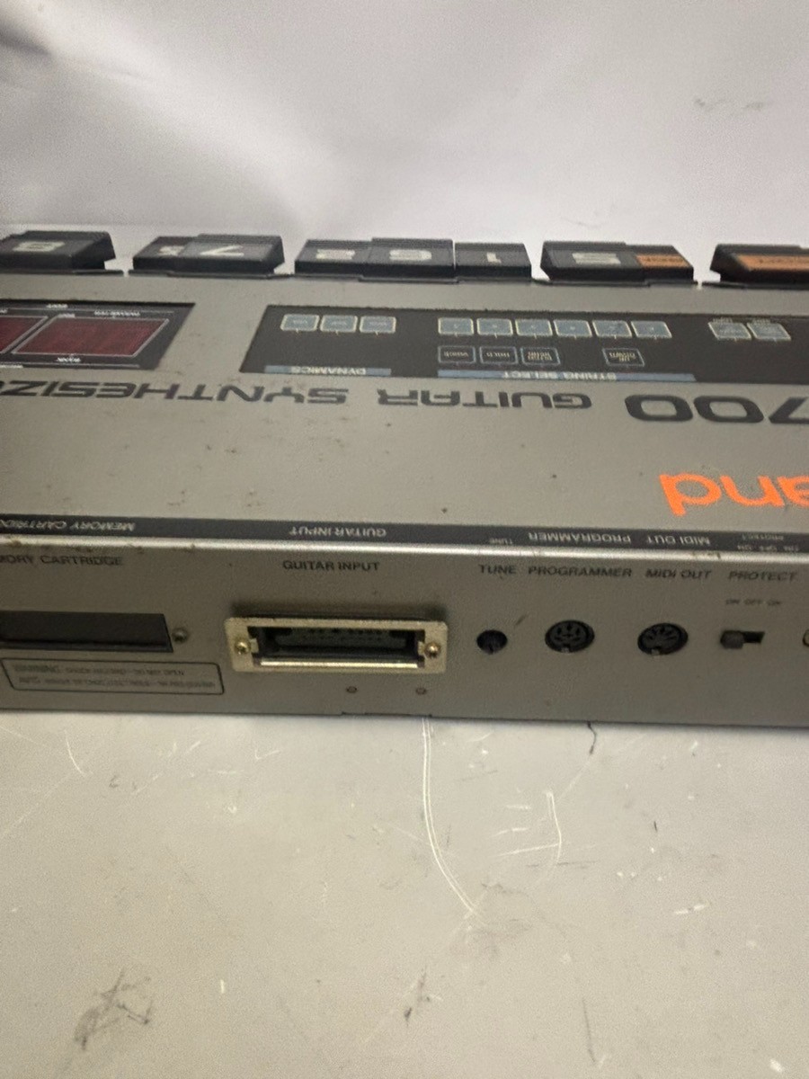 Roland GR700 Guitar Synthesizer Tested item Vintage Floor Controller Japan