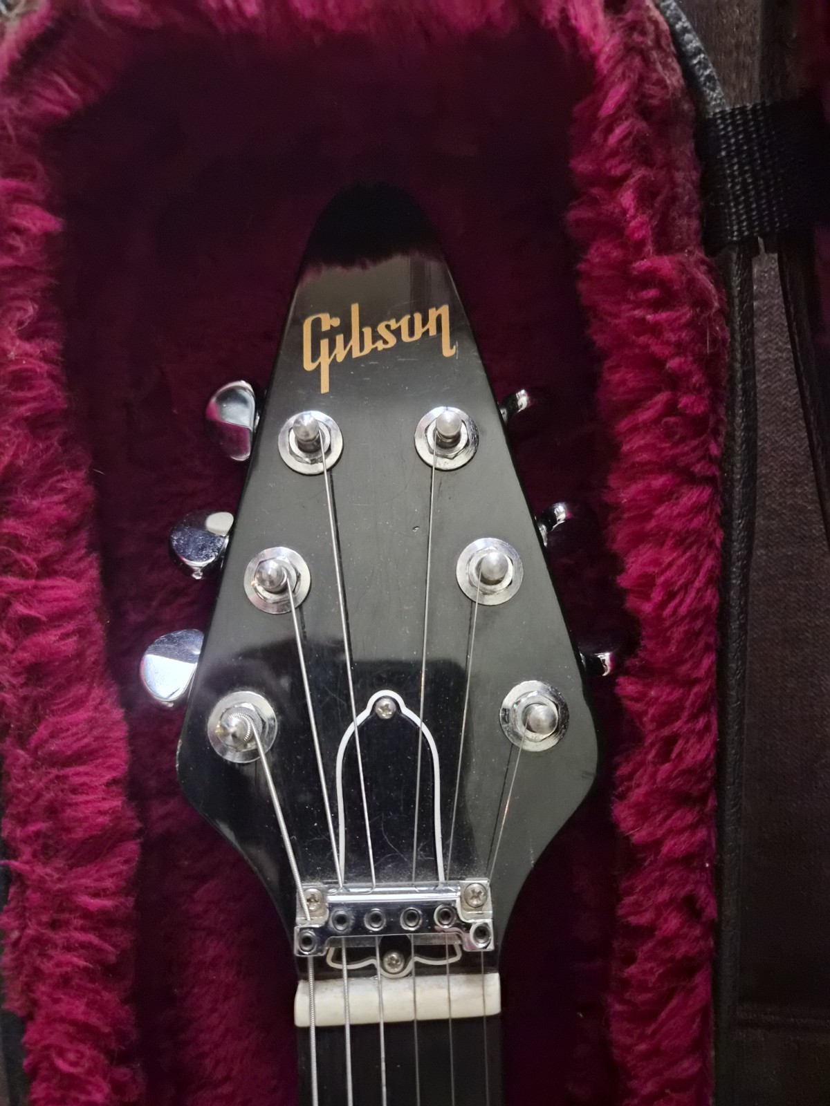 1984 Gibson Flying V with Kahler/ Gibson Super Tune – Ebony