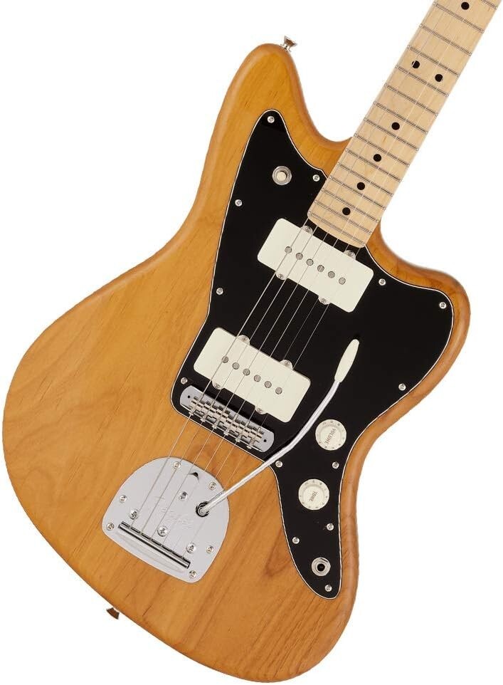 Fender Made in Japan Hybrid II Jazzmaster Maple Vintage Natural Guitar Brand NEW