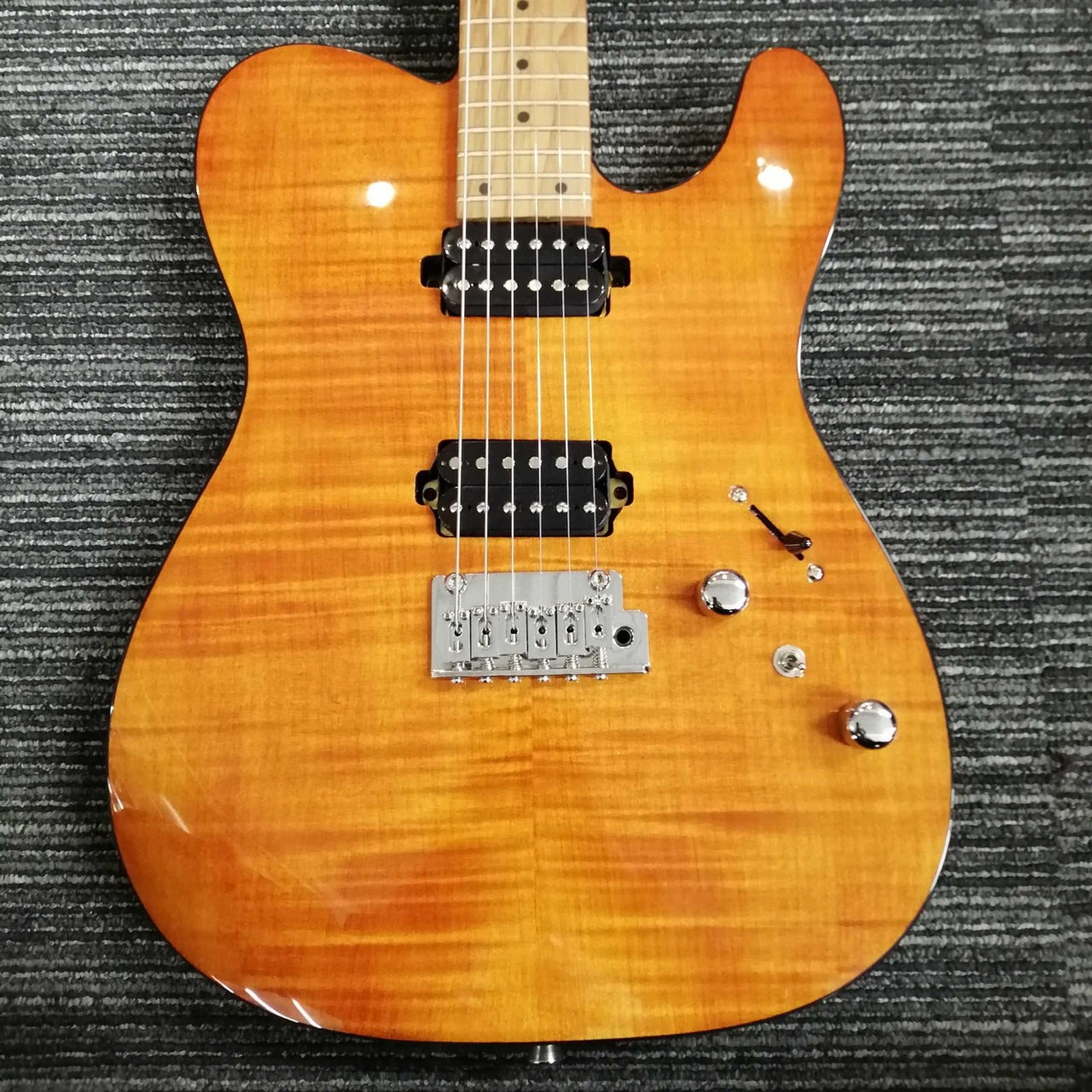BACCHUS TACTIC24-FM/RSM Used 2021 Maple body Maple fingerboard w/Soft case