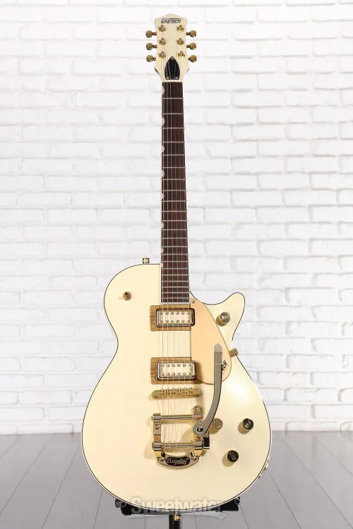 Gretsch Electromatic Pristine LTD Jet Electric Guitar with Bigsby – White Gold