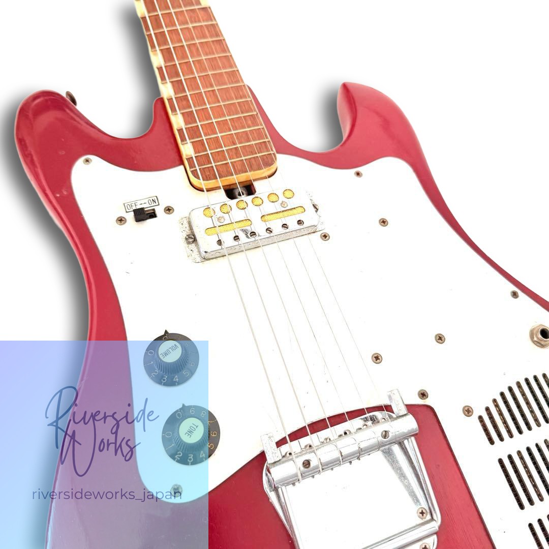 Serviced Teisco TRG-1 Electric Guitar with Built-in Amp