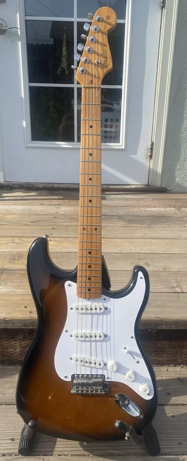 fender stratocaster Strat 1950s 54 57 relic roadworn Boutique Parts Guitar Burst