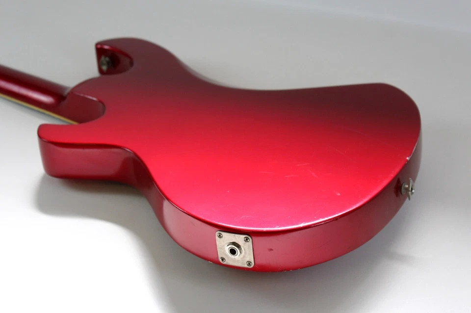 1981 Vintage Gibson Victory MV-2 Candy Apple Red MVII CAR Finish USA 1980s +OHSC