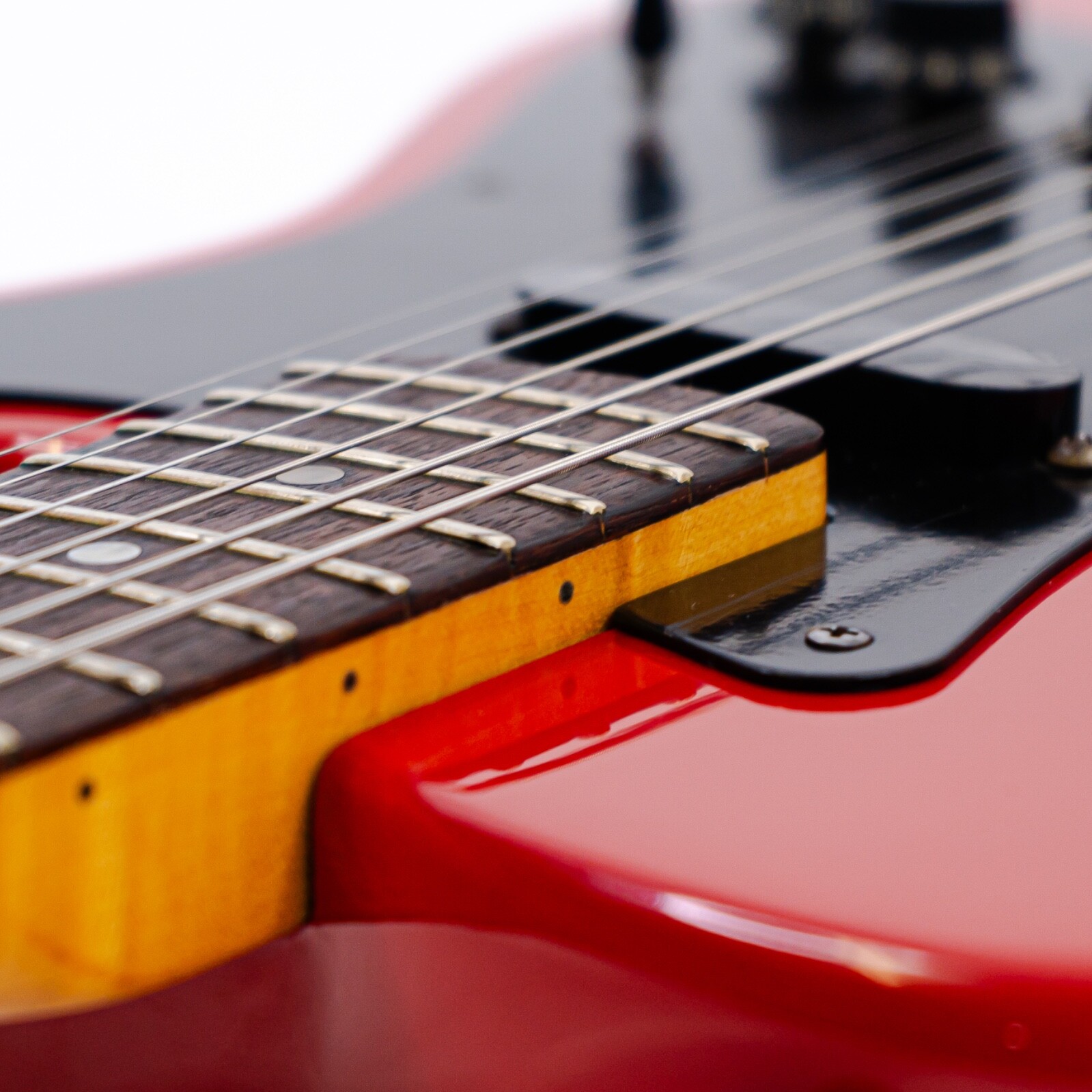 1981 Fender Bullet S-1 Standard Red w/ Integrated Pickguard/Bridge, OHSC