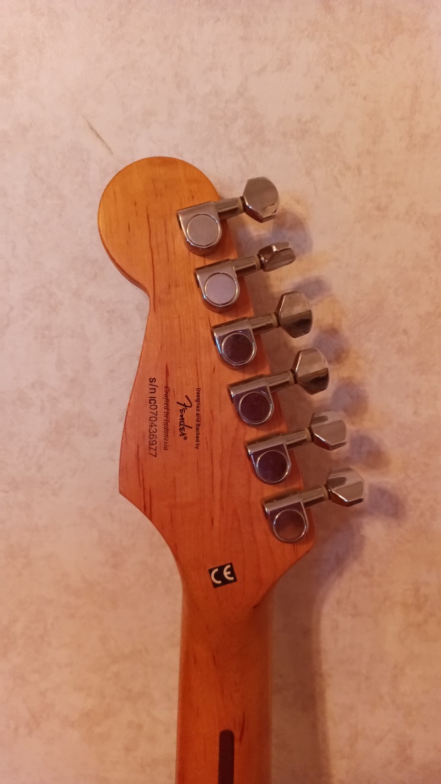 Squier Affinity Series Stratocaster Electric Guitar – Purple / Blue color