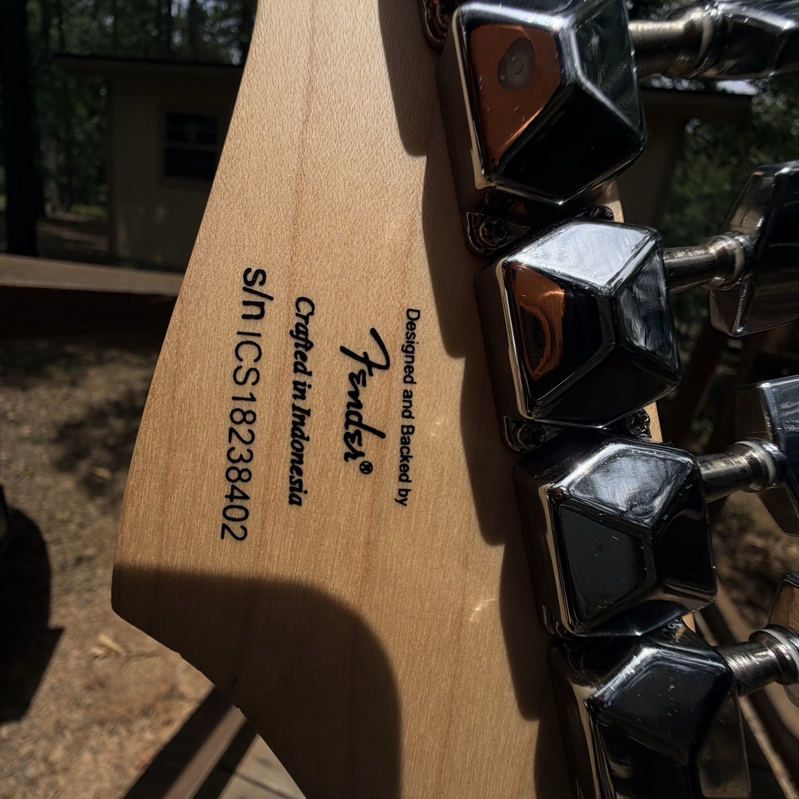 Squier Strat by Fender Crafted in Indonesia Low Action Plays Well