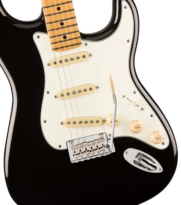 Fender Player II Stratocaster Electric Guitar, Maple Fingerboard, Black