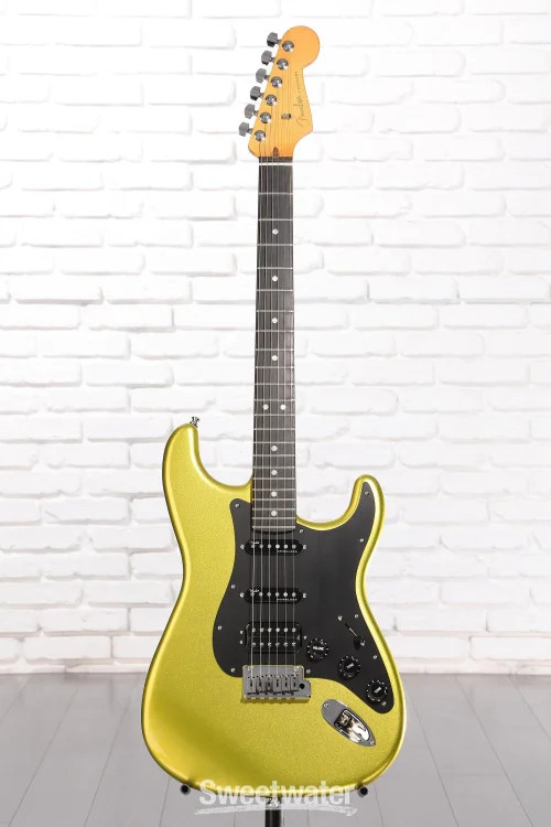 Fender American Ultra II Stratocaster HSS Electric Guitar – Solar Flare with