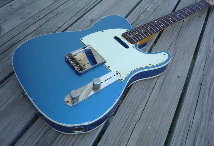 MJT Official Custom Order Aged Nitro Bound Body USACG Neck & Hardware Mark Jenny
