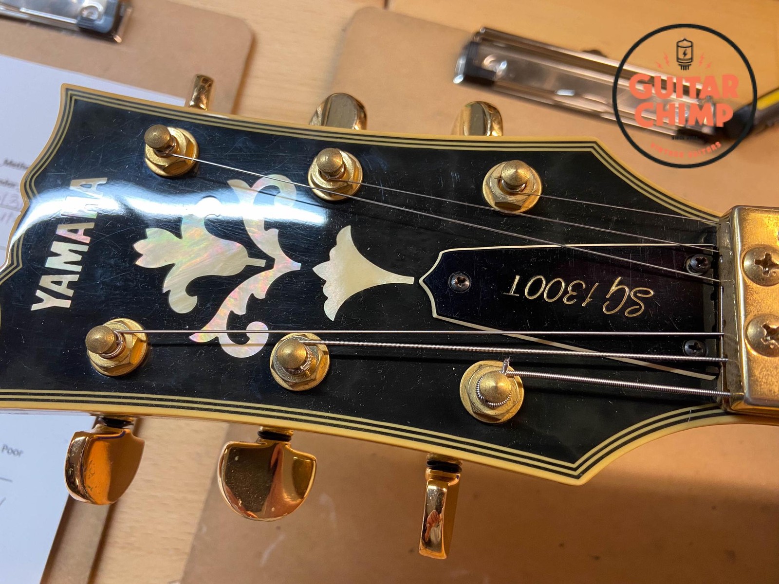 1984 Yamaha SG-1300T Cream White – Rare MIJ Neck-Thru w/ Rockin’ Magic Trem, Ebo