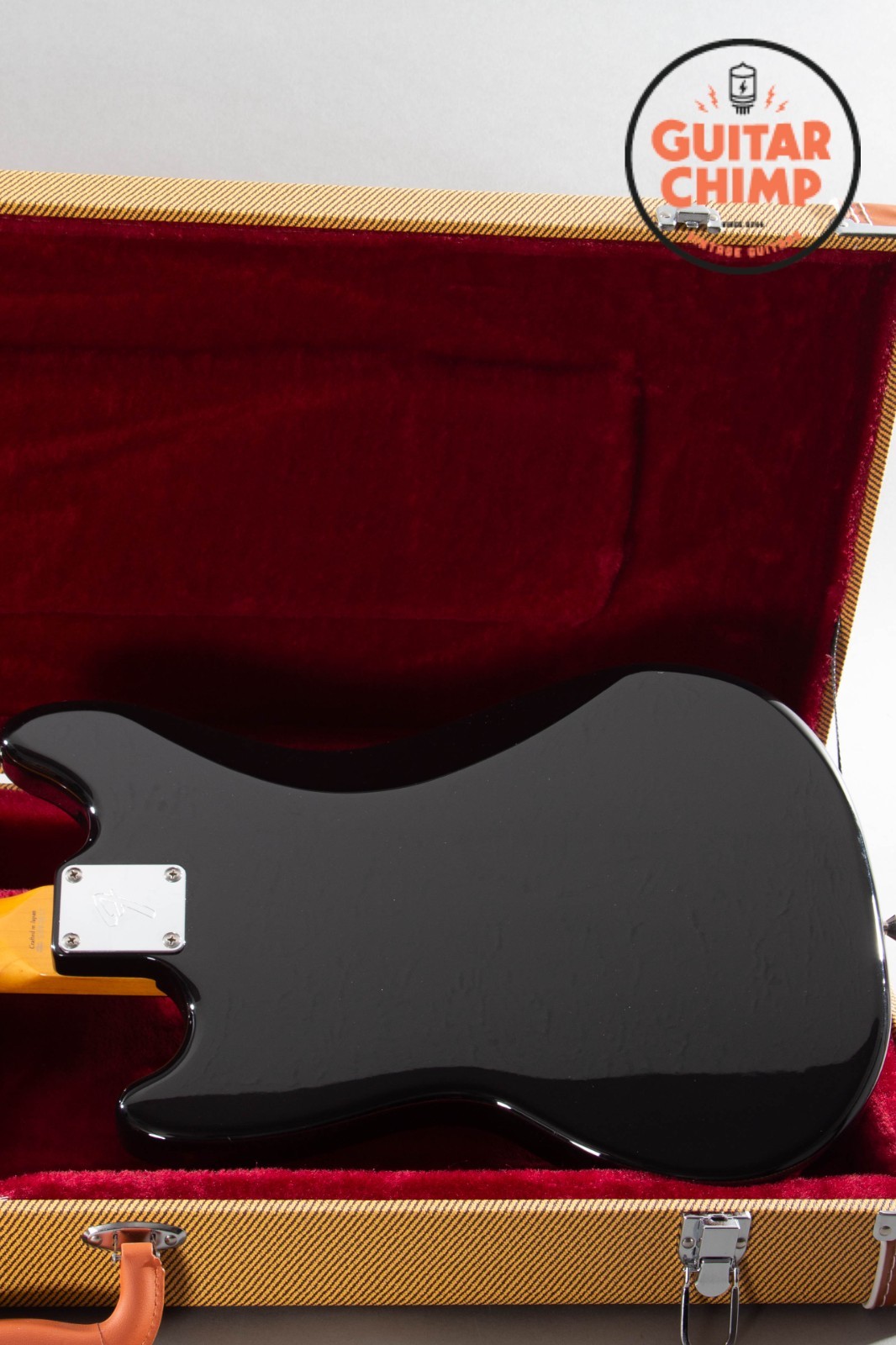 2006 Fender Japan CIJ MG69-72 ’69 Mustang Black w/ Hard-Shell Case