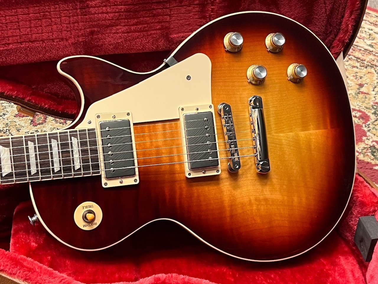 Gibson New Les Paul Standard ’60s Figured Top Bourbon Burst #230250263 4.60kg Sh