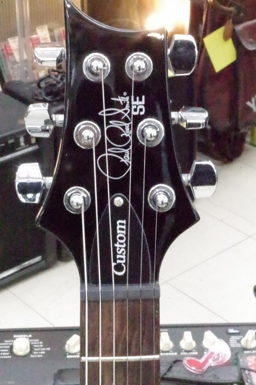 PRS SE Custom 24 Electric Guitar, C-shape Neck, Good Condition, Gig Case