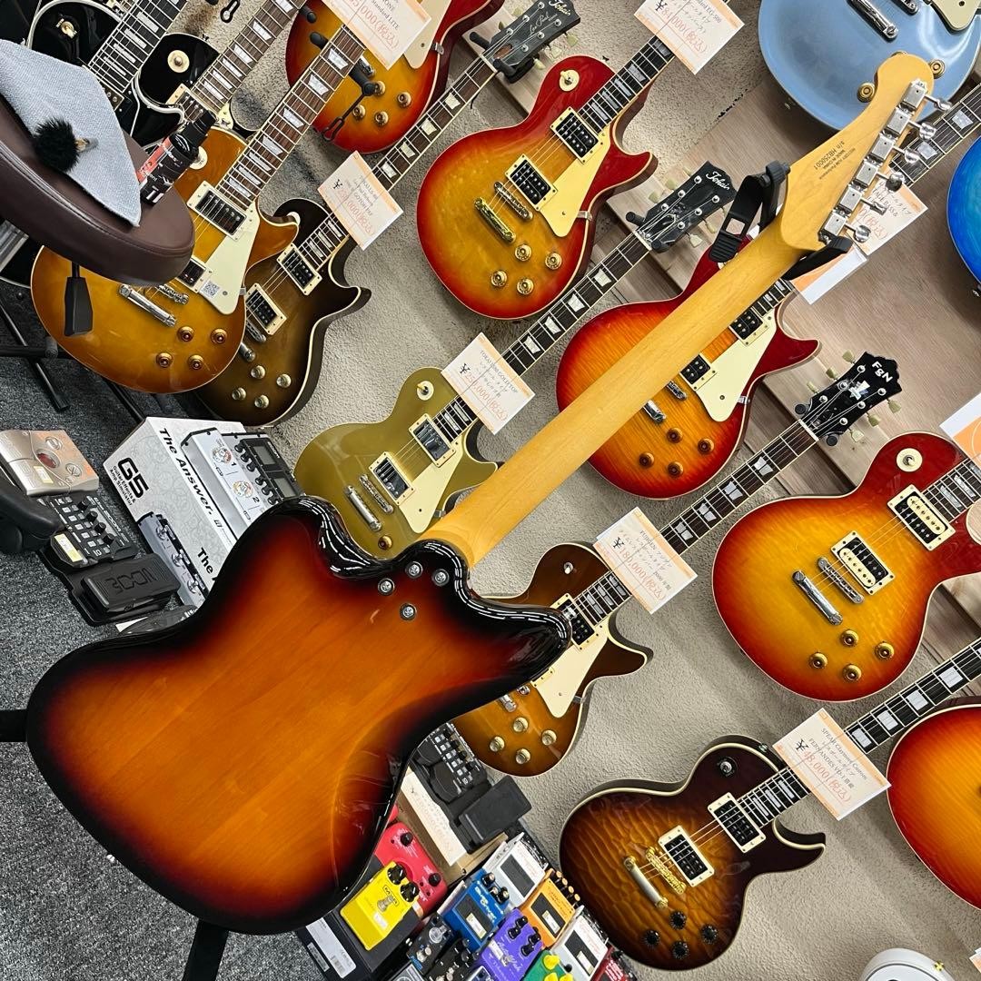History Jazzmaster Type Sunburst Electric Guitar Used Shipping From Japan