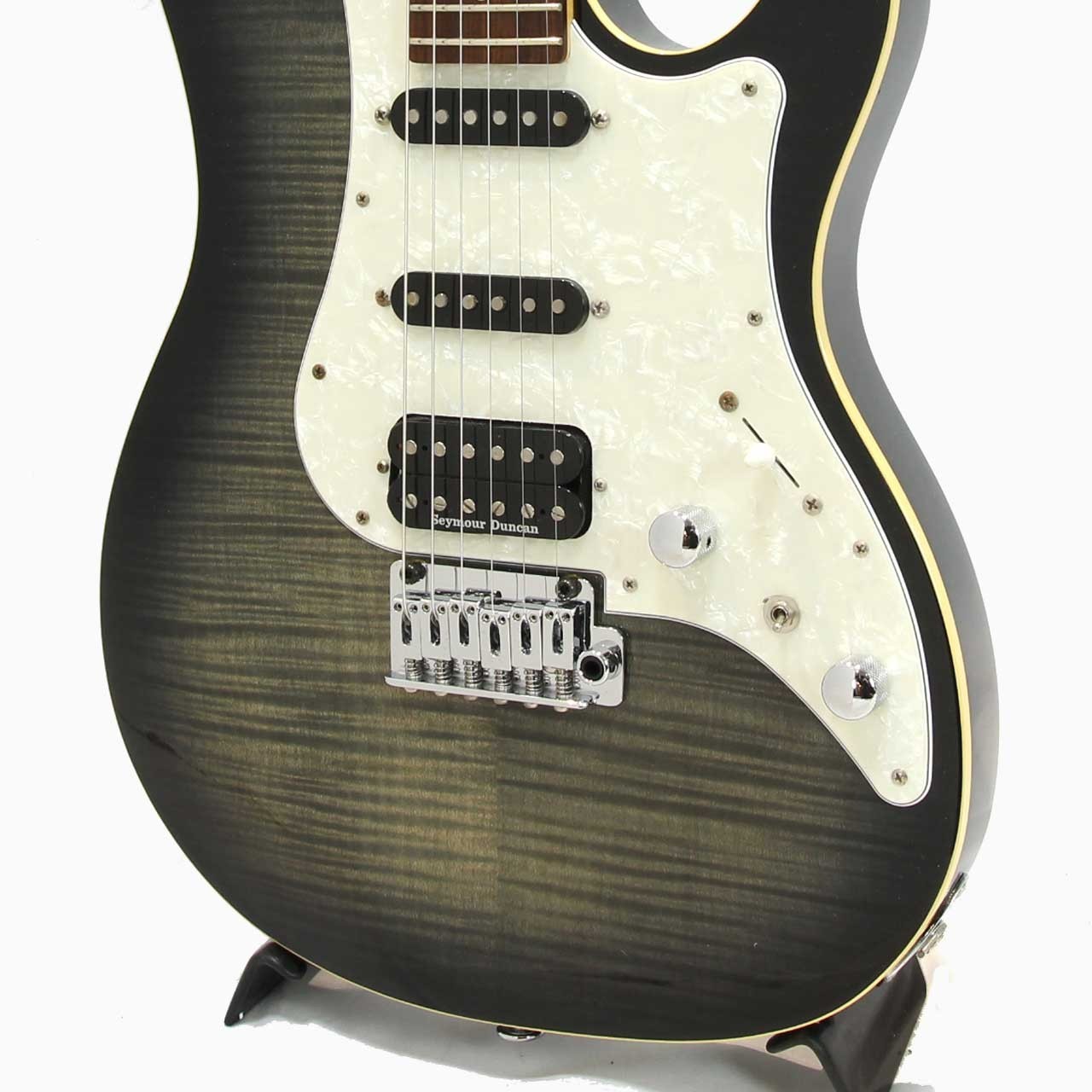 FgN JOS-FM-G TBS Used Maple+Basswood body Transparent Black Sunburst w/Soft case