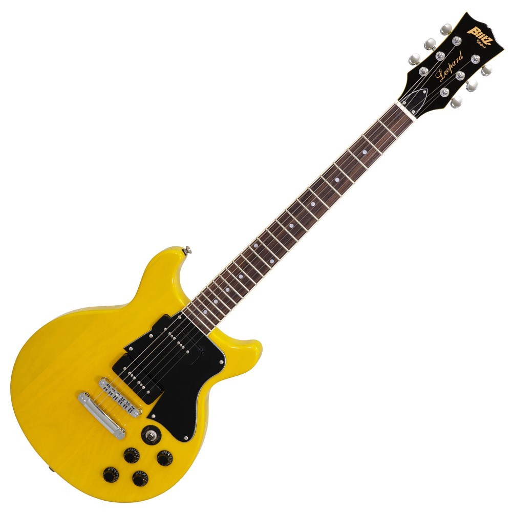 [Blitz by Aria] BLP-SPL/DC YL Les Paul Special DC Type Nato Electric Guitar