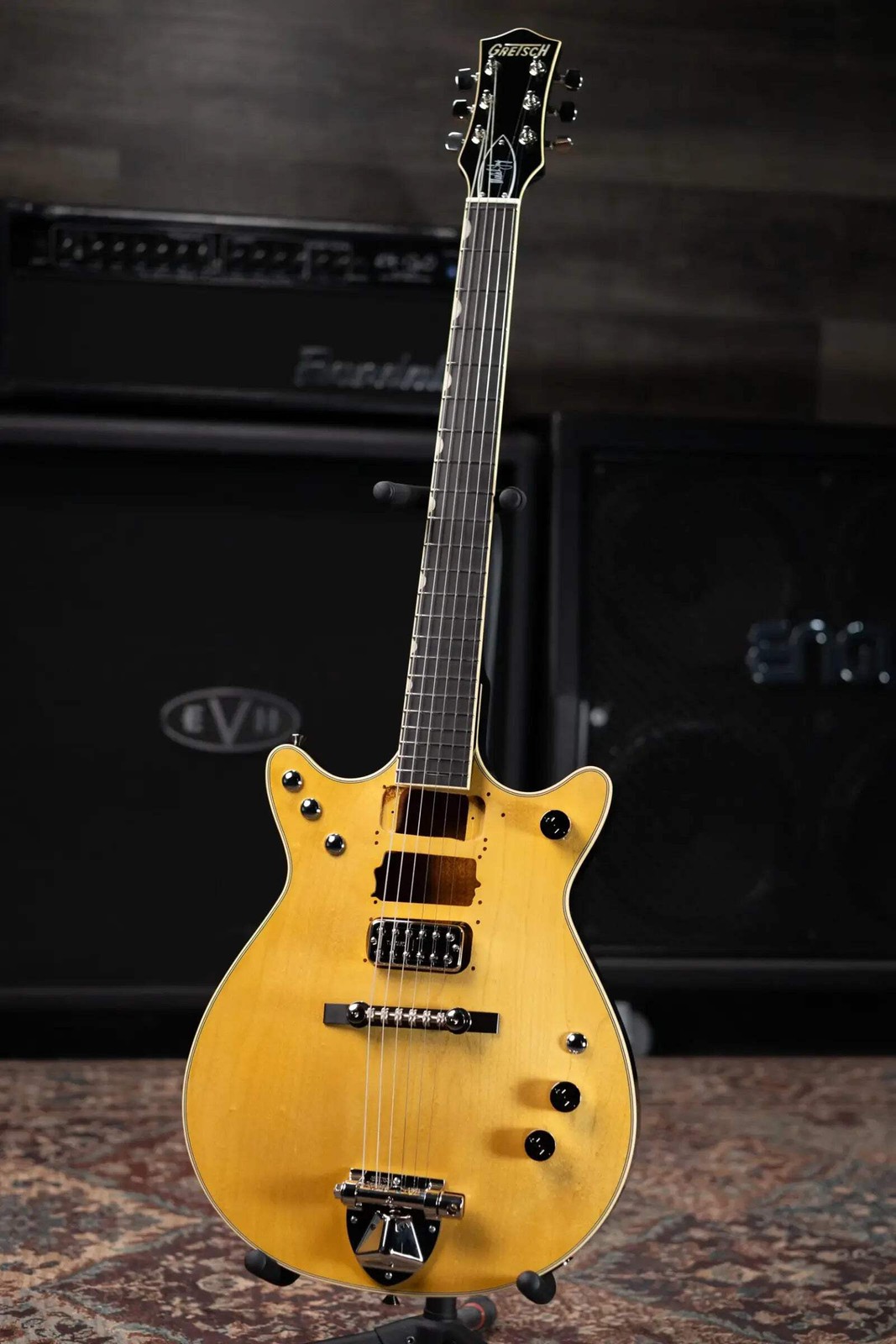 Gretsch G6131-MY Malcolm Young Signature Jet Electric Guitar – Natural with Hard