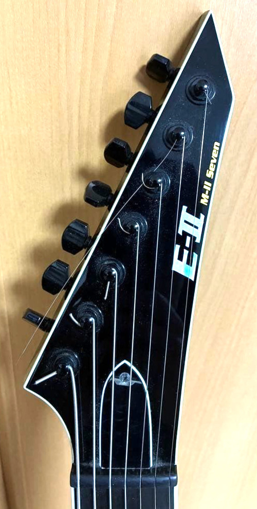 E-II by ESP 7-Strings Guitar M-Ⅱ Seven NT Black EMG Pickup