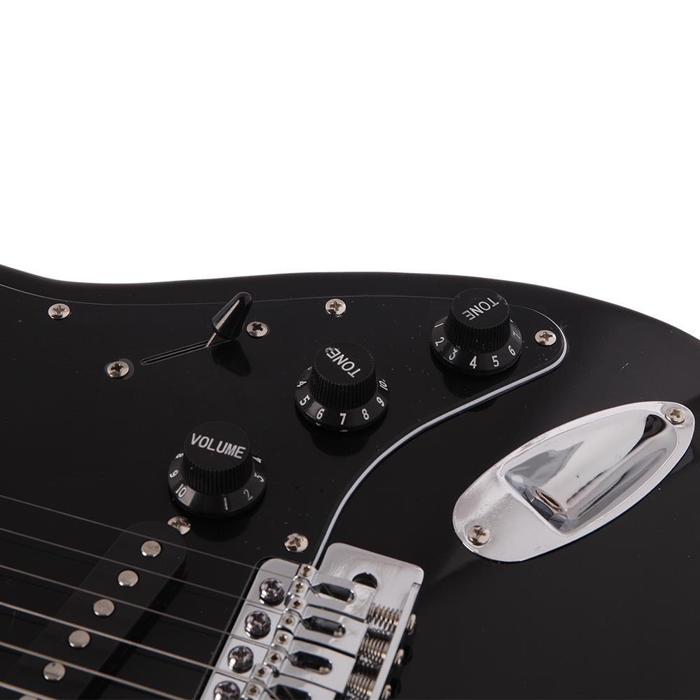 Glarry Basswood GST Electric Guitar Kit for Student Right Handed With Bag
