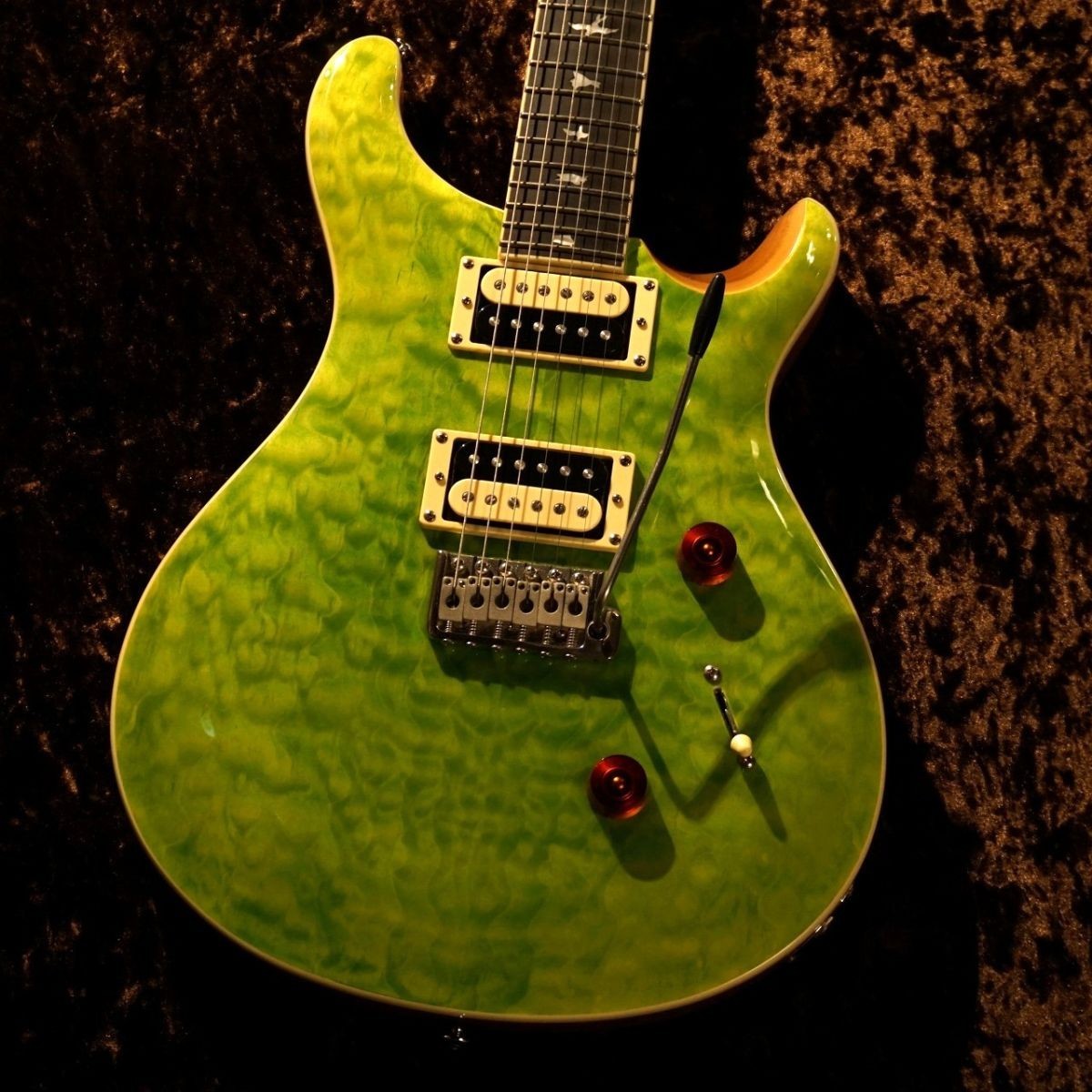 Paul Reed Smith(PRS) SE Custom 24 Quilt Used Maple+Mahogany w/Gig case